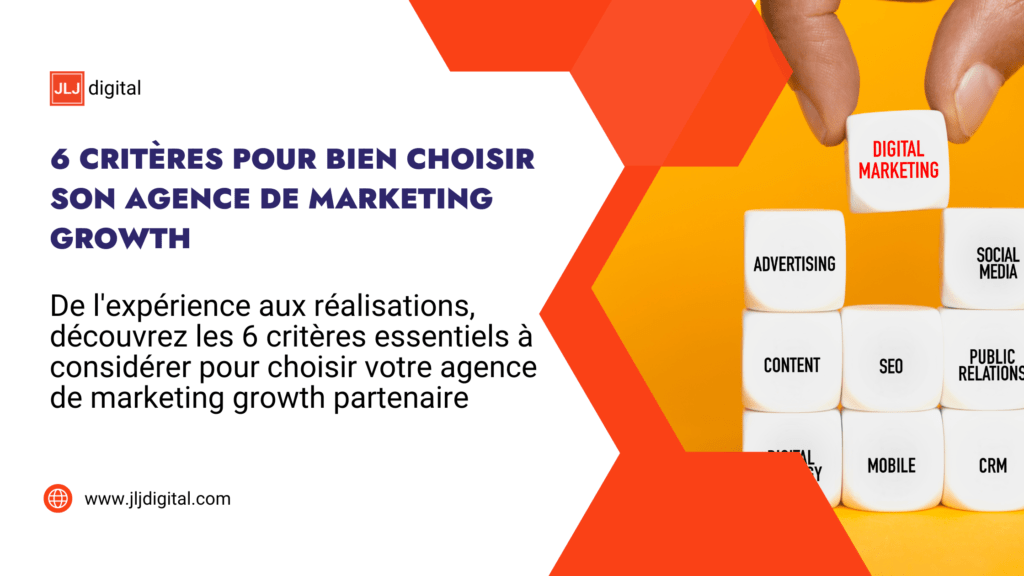 6 Critères Pour Bien Choisir Son Agence De Marketing Growth JLJ Digital