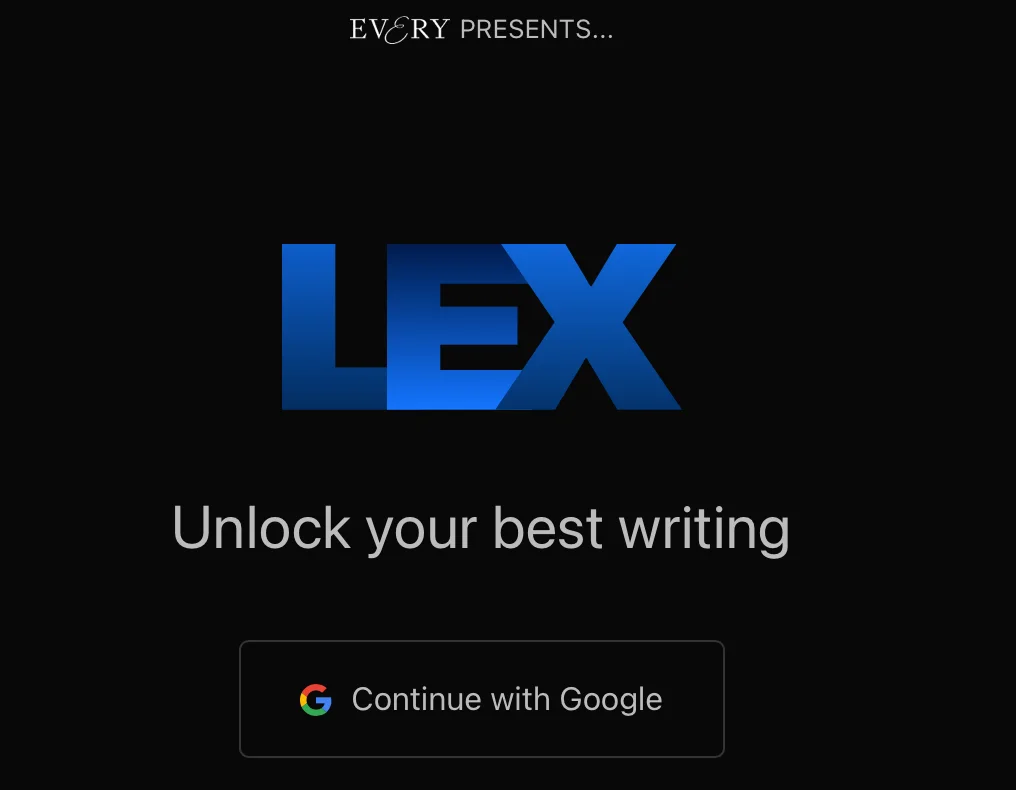 40 Outils d'IA pour Gagner en Temps et en Efficacité 7 Lex Page - Rédigez plus vite avec le traitement de texte intelligent