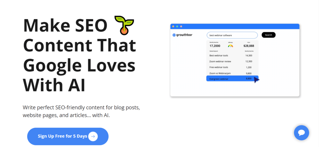 10 Outils de Growth Marketing pour Stimuler la Croissance 10 GrowthBar outil de SEO - outils de growth marketing - JLJ Digital