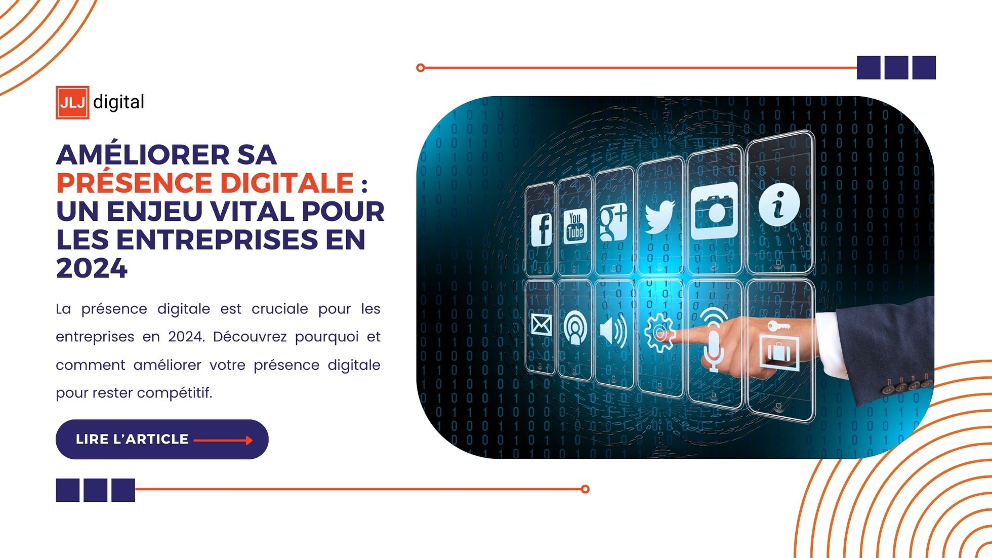 Ameliorer sa presence digitale reste et demeure un enjeux vital en 2024 pour les entreprises