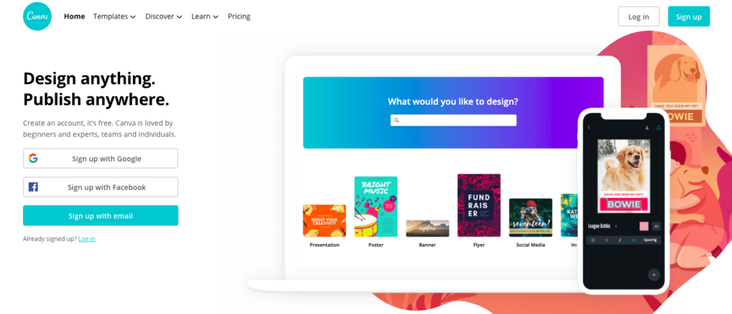 Canva – Logiciel de conception graphique simple et accessible à tous