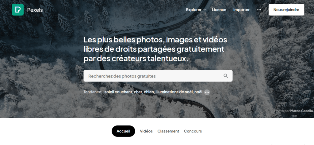 Pexels, Des photos libres de droits entièrement gratuites