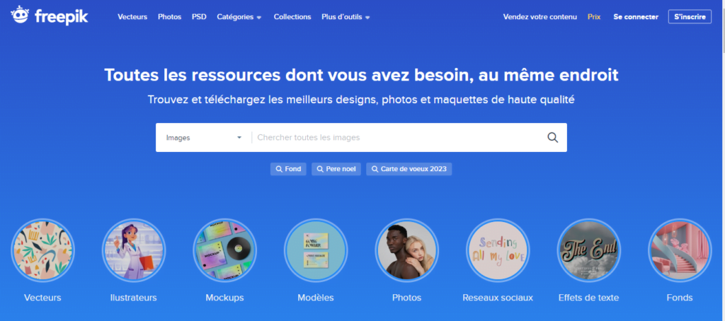 Freepik, Une banque d'images pour compléter vos designs