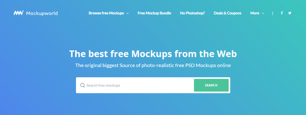 Mockup world, Des mockup réalisés par des designers et des agences du monde entier