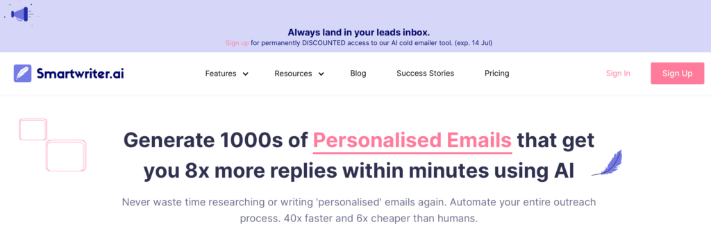 Smartwriter - Gagnez du temps avec l'automatisation de votre communication par email
